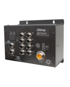 TGPS-9080-M12A-MV EN50155 8-port managed PoE Ethernet switch