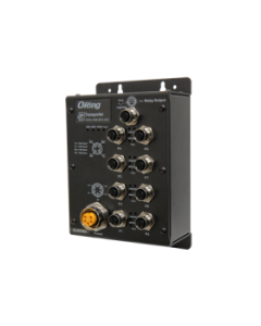 TXPS-1080 EN50155 8-port unmanaged PoE Ethernet switch