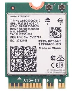 AX210 Wi-Fi 6E (Gig+) Module